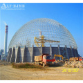 Large span space structure systems domes coal yard storage